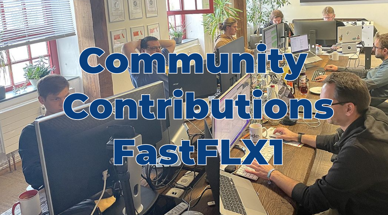 コミュニティによる貢献 - FastFLX1