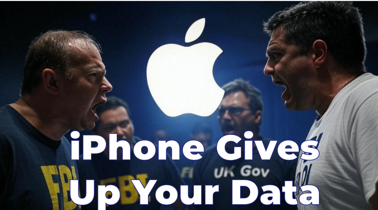 iPhoneがあなたのデータを引き渡す