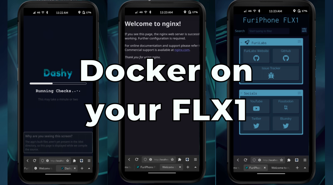 FLX1でDockerを動かす