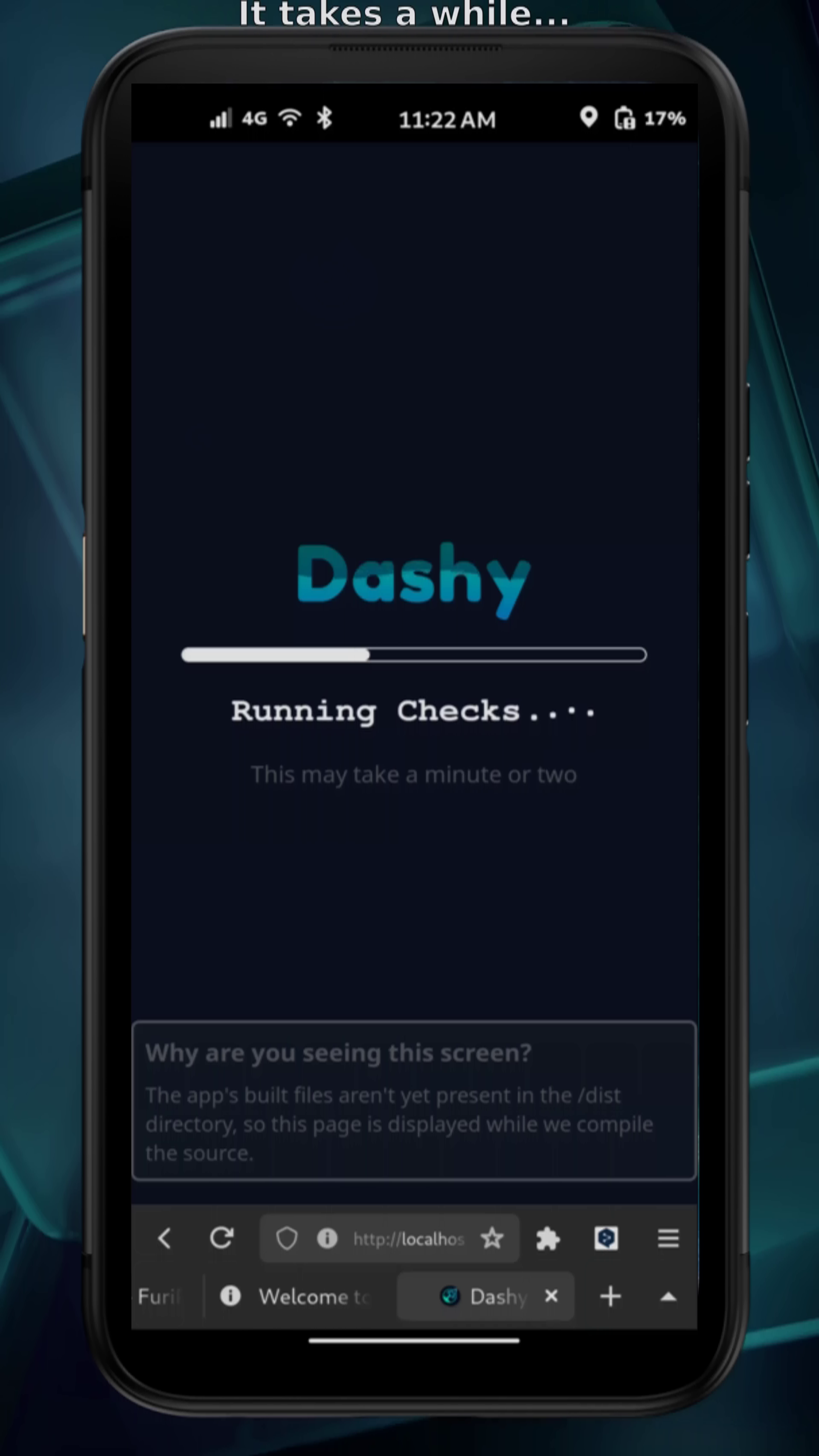 Dashy se está cargando